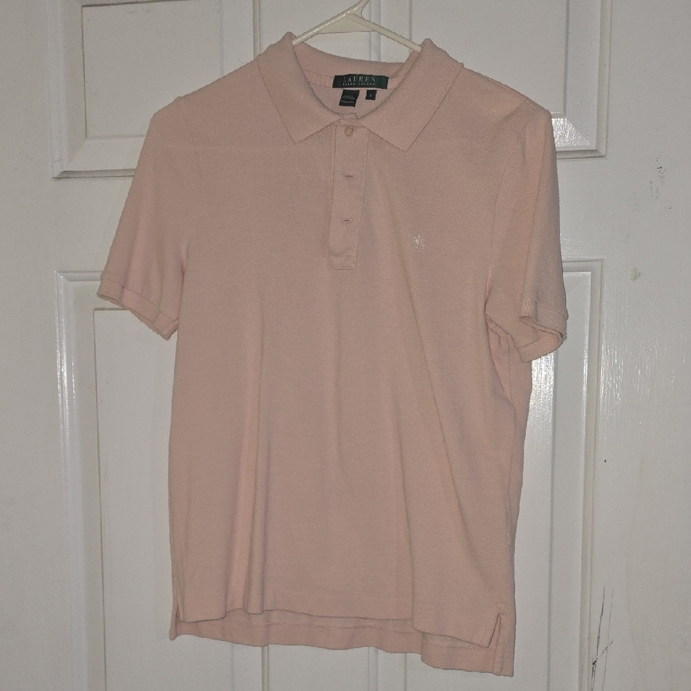 Lauren Ralph Lauren Light Pink Polo Shirt